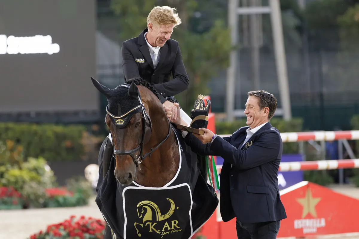 Marcus Ehning remporte la Coupe de la Reine au CSIO Barcelone pour la deuxième fois
