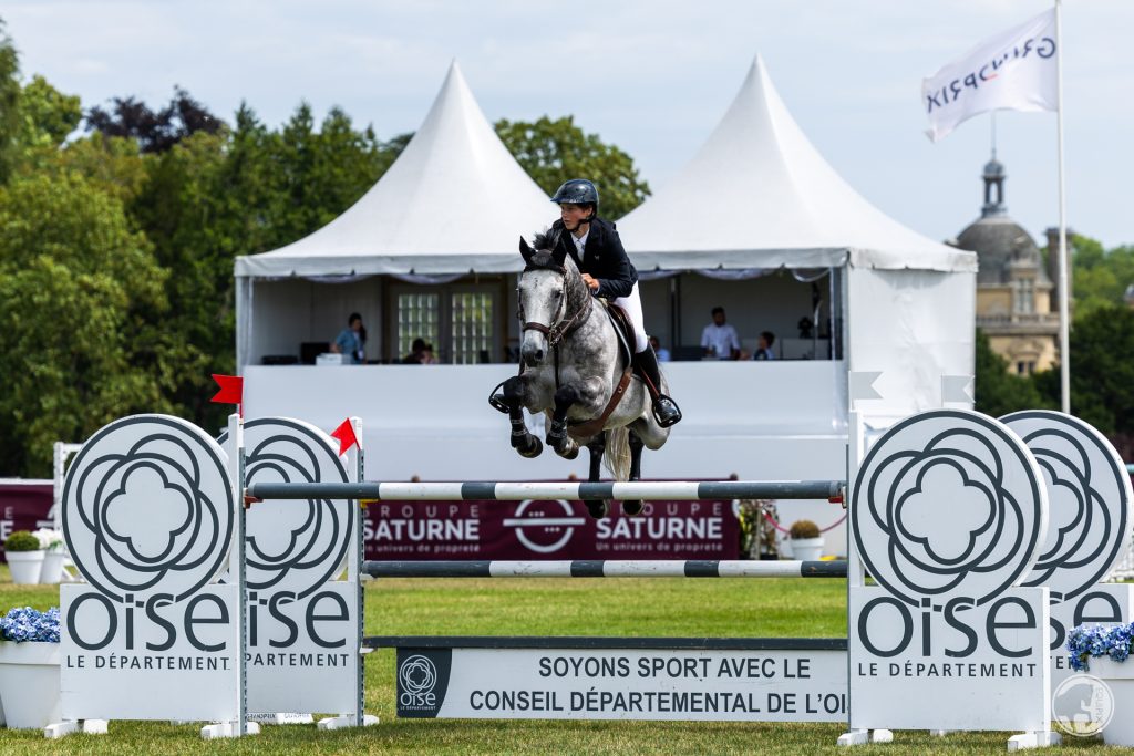 Francois Xavier Manten et Concerto De Terlong, Chantilly Classic,Grand Prix du Département de l'Oise,2023