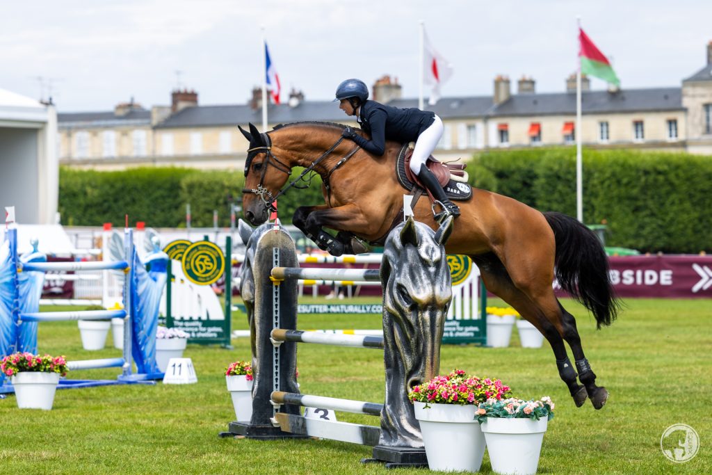 Megane Moissonnier et Darko De La Bresse, Chantilly Classic,Grand Prix du Département de l'Oise,2023