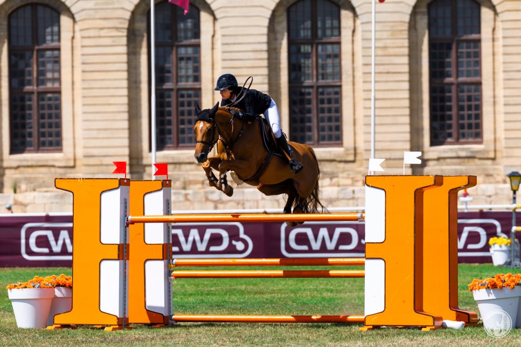 Margaux Rocuet et Iliade KDW Z, Chantilly Classic,Grand Prix du Département de l'Oise,2023