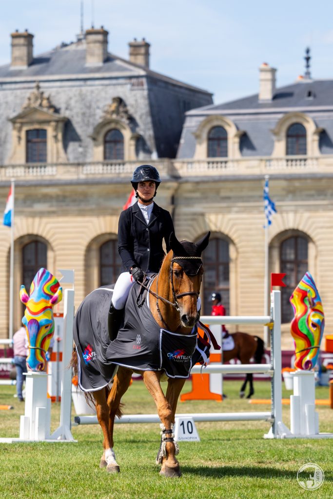 Margaux Rocuet et Iliade KDW Z, Chantilly Classic,Grand Prix du Département de l'Oise,2023