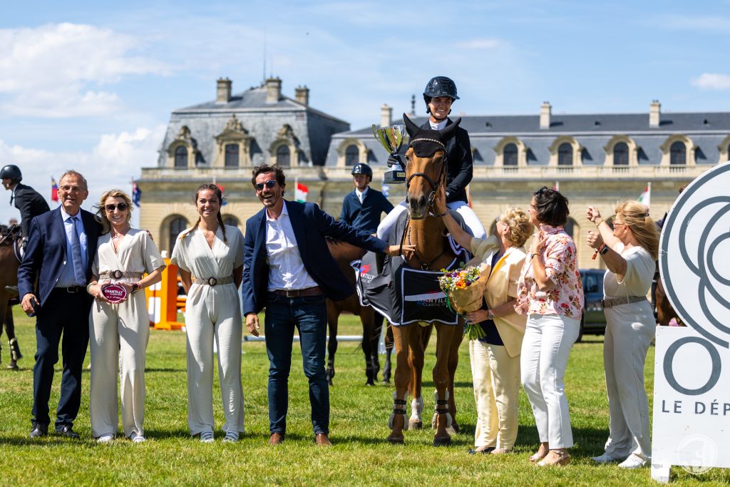 Margaux Rocuet et Iliade KDW Z, Chantilly Classic,Grand Prix du Département de l'Oise,2023