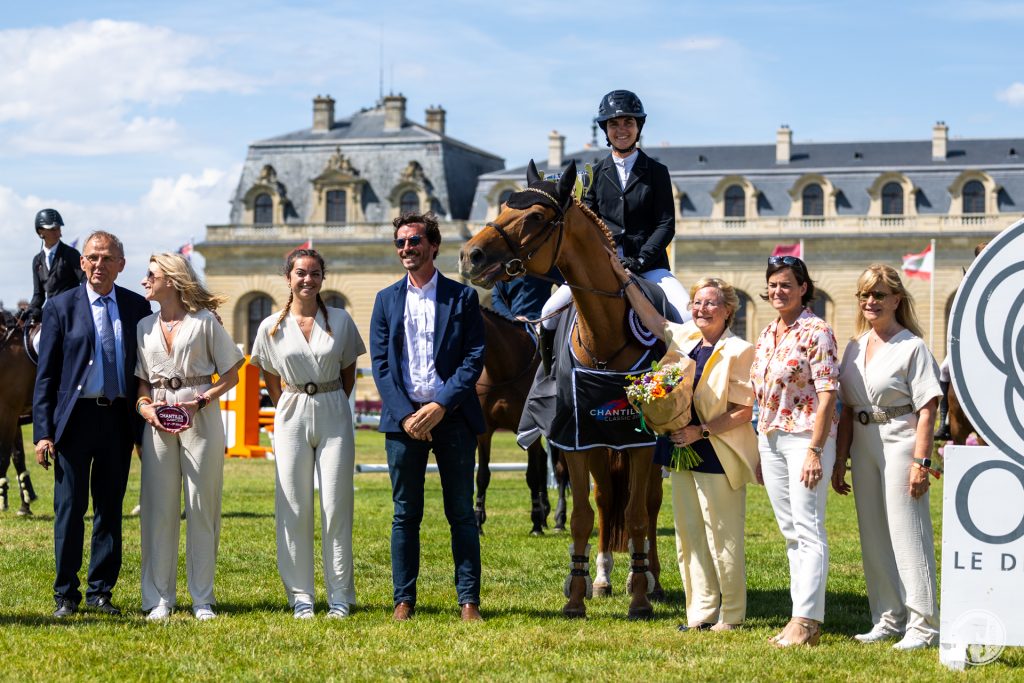 Margaux Rocuet et Iliade KDW Z, Chantilly Classic,Grand Prix du Département de l'Oise,2023