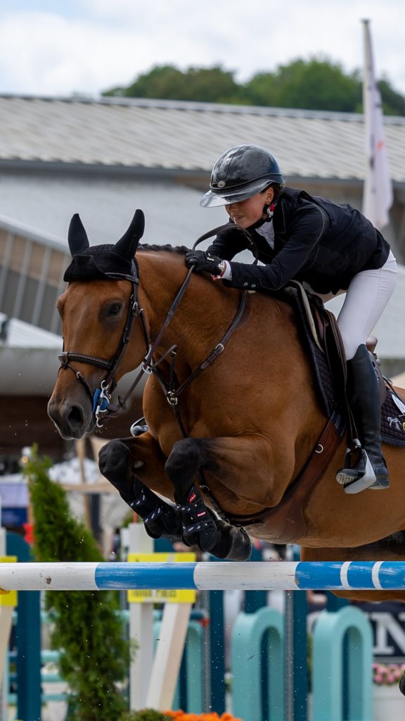 Eden Leprevost Blinlebreton et Candy d Elle, Longines Deauville Classic, 2023