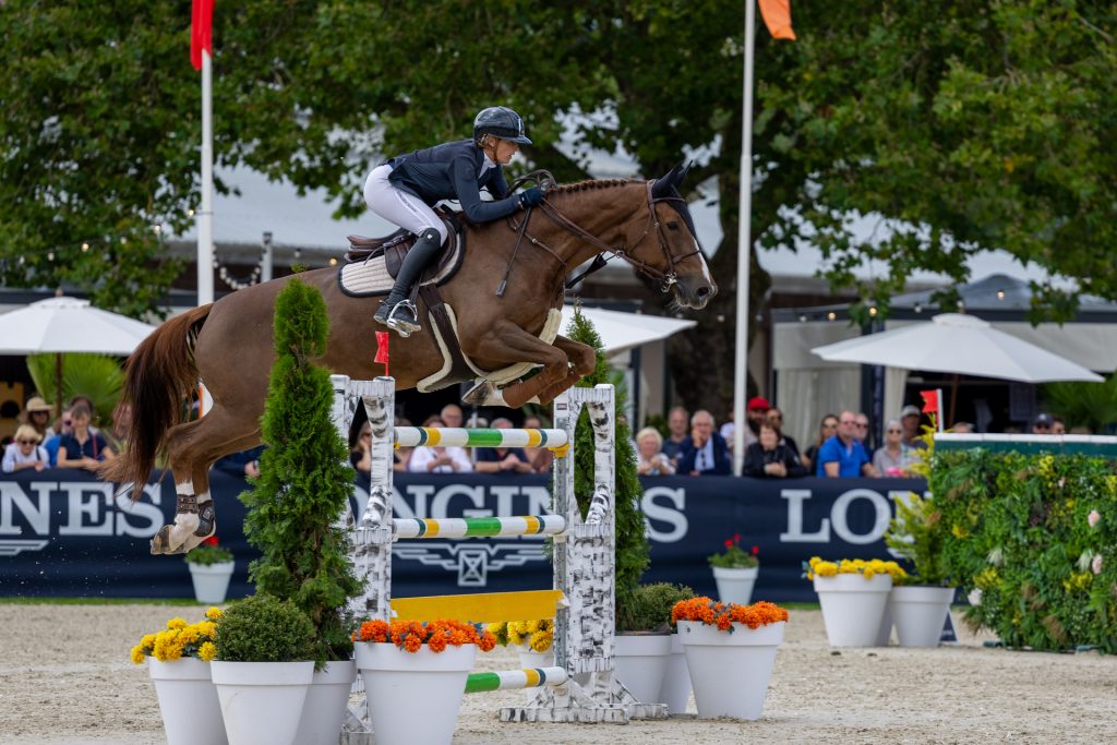 Marie Demonte et Epona du Quesnoy-2, Longines Deauville Classic, 2023