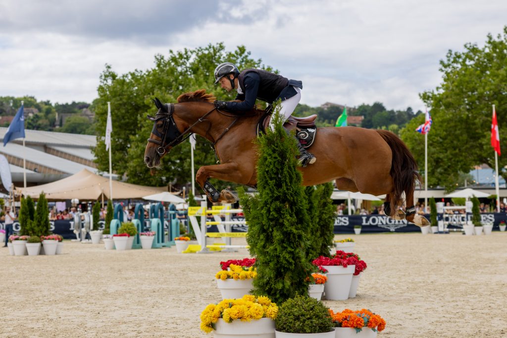 Paul Delforge et Britney du Banney, Longines Deauville Classic, 2023