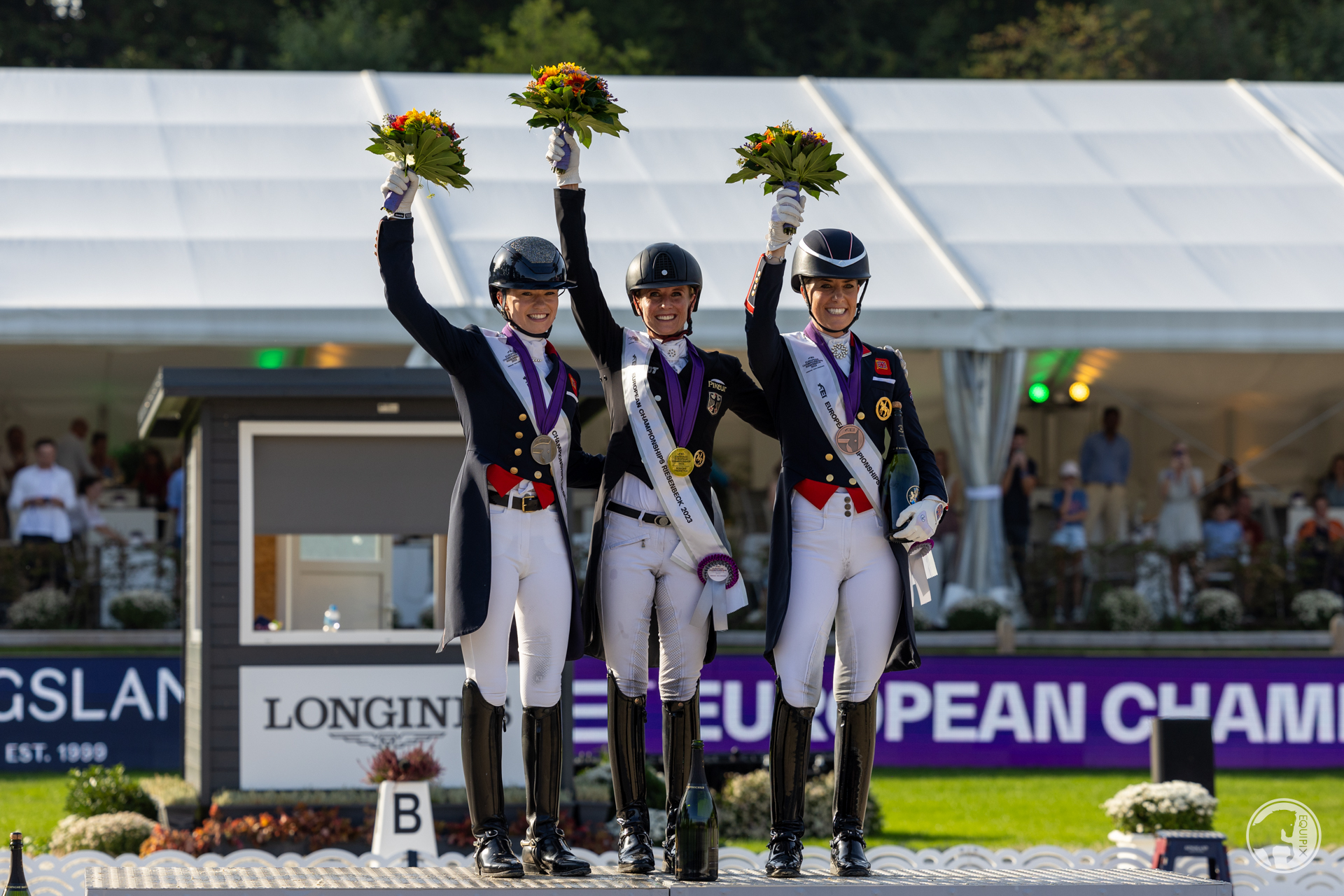 🥇 Jessica von Bredow-Werndl & TSF Dalera BB 🇩🇪 🥈 Charlotte Fry & Glamourdale 🇬🇧 🥉 Charlotte Dujardin & Imhotep 🇬🇧